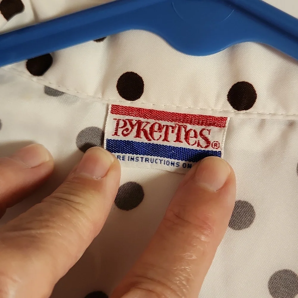 Misses Vintage Pykettes Blouse - Appr Size 10/12; - Picture 6 of 8